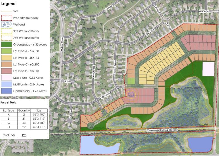 Town Hall Road development in Sun Prairie