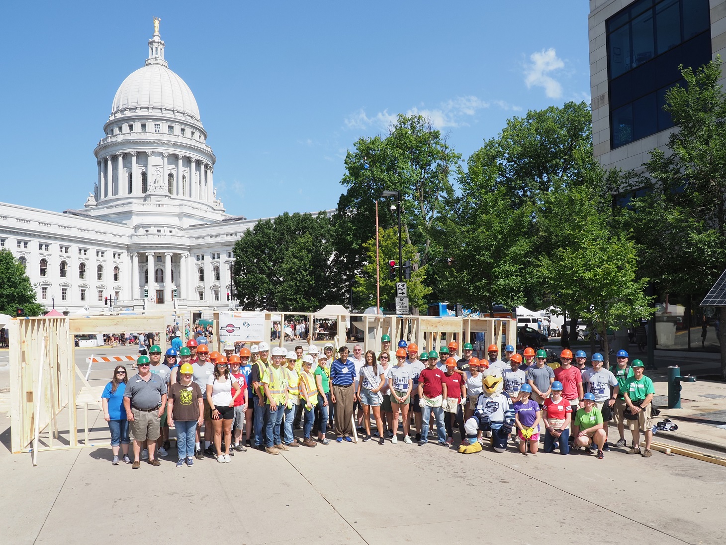 Building in the heart of downtown Madison - Habitat for Humanity