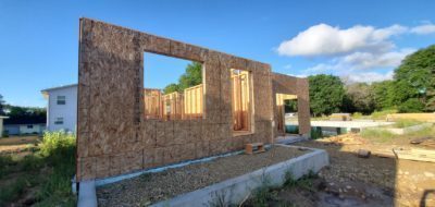 Construction on Sun Prairie Build Site