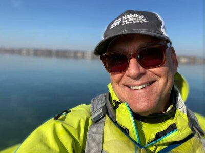 John Stofflet wearing a Habitat hat