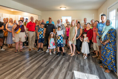 The Madani family home dedication