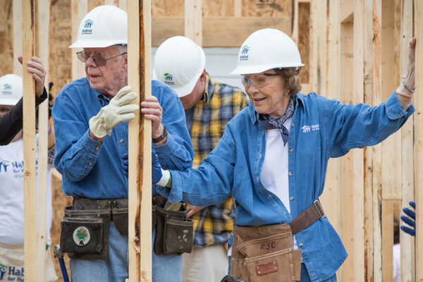 Former U.S. first lady Rosalynn Carter